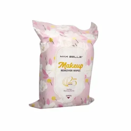 Toallitas desmaquillantes floral Max Belle para limpieza suave