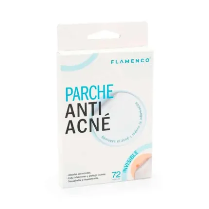 Parche Anti Acné Invisible Flamenco para reducir imperfecciones