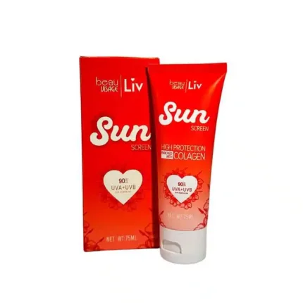 Protector solar en gel Beau Visage SPF 90, alta protección UVA y UVB