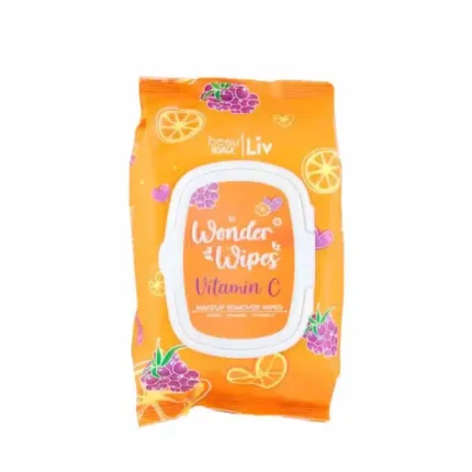 Toallitas desmaquillantes Beau Visage con uva, naranja y vitamina C