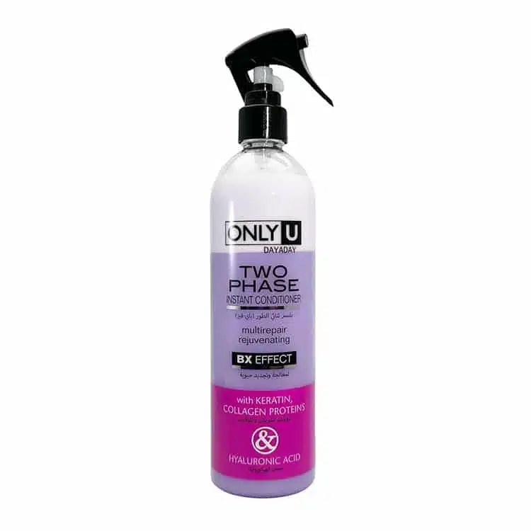 Acondicionador Bifásico Only U con keratina, colágeno y ácido hialurónico