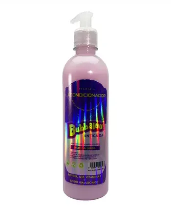 Acondicionador con biotina Bubbaluu, ideal para fortalecer y reducir la caída del cabello