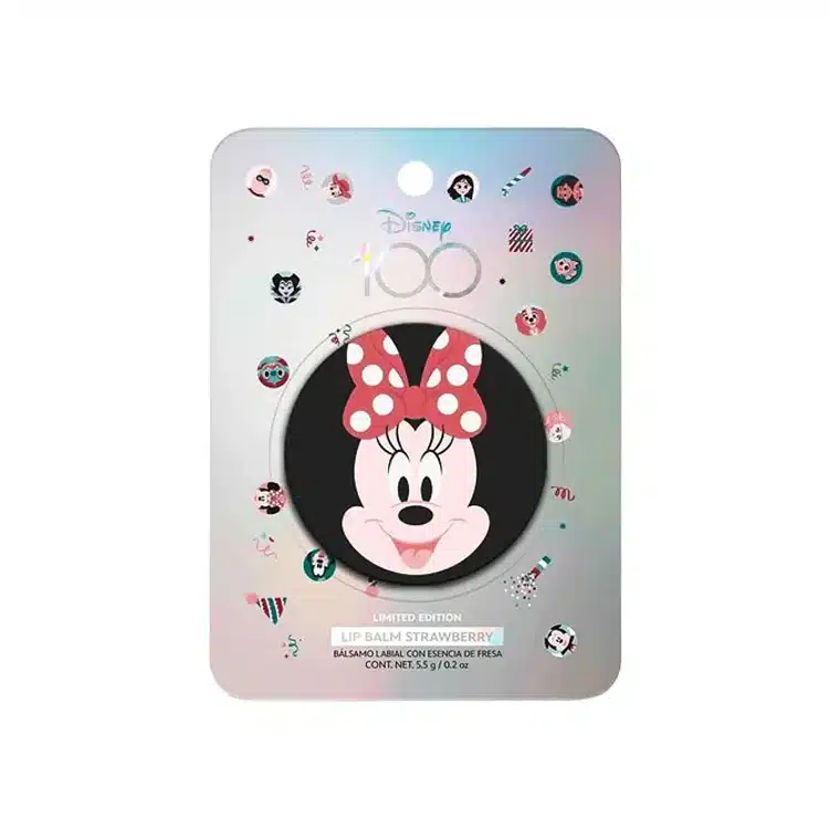 Bálsamo labial Minnie Mouse edición especial Disney con aroma a frutilla