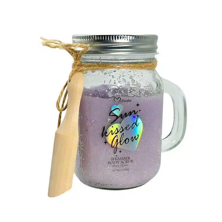 Body Scrub Shimmer Black Opium Misucka exfoliante corporal con brillo