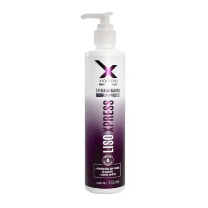 Crema alisadora Liso Xpress Xiomara para cabello liso y suave