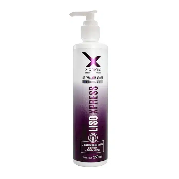 Crema alisadora Liso Xpress Xiomara para cabello liso y suave