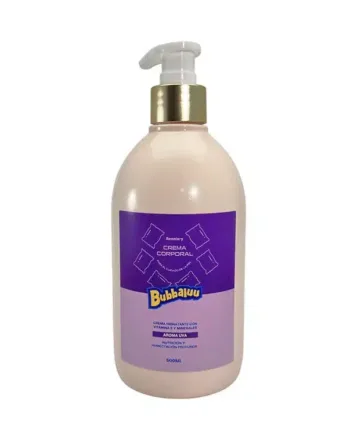 Crema corporal Bubbaluu de uva, hidratante y con aroma dulce