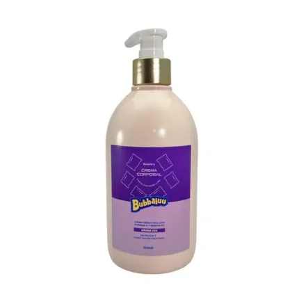 Crema corporal Bubbaluu de uva, hidratante y con aroma dulce