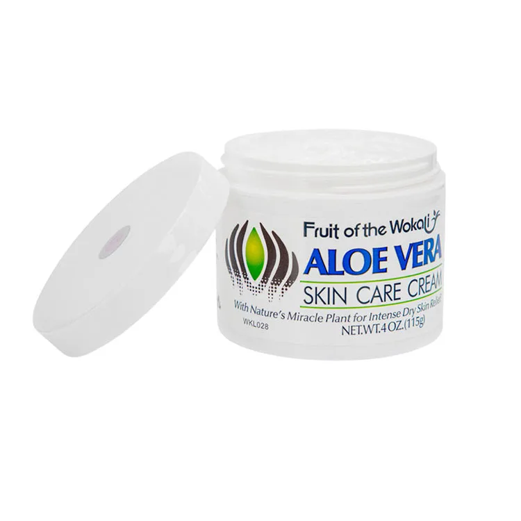 Crema facial con aloe vera Wokali para hidratación y cuidado natural