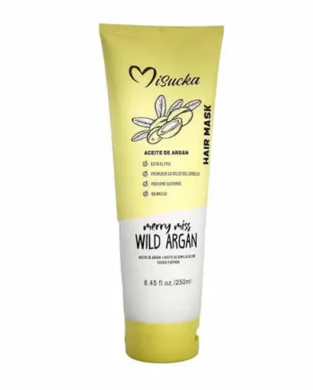 Mascarilla Capilar Misucka con aceite de argán para nutrición profunda