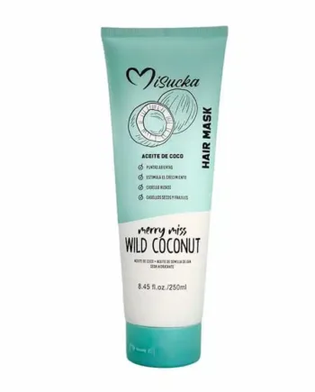 Mascarilla Capilar Misucka con aceite de coco para hidratación intensa
