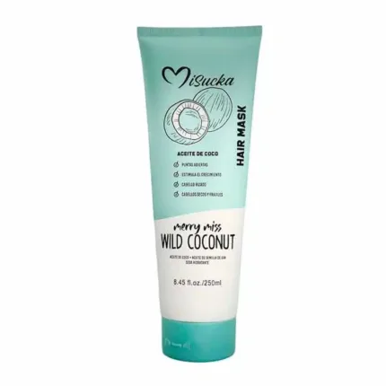 Mascarilla Capilar Misucka con aceite de coco para hidratación intensa