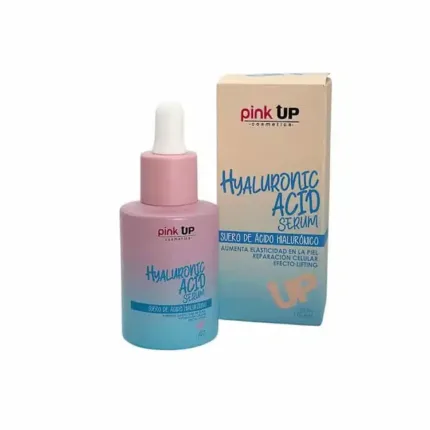 Sérum facial con ácido hialurónico Pink Up para hidratación profunda