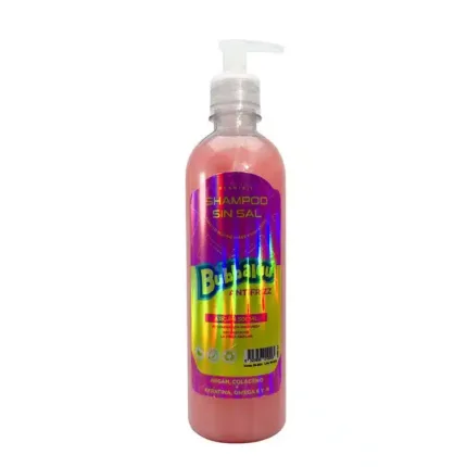 Shampoo sin sal con argán Bubbaluu, ideal para controlar el frizz y suavizar el cabello