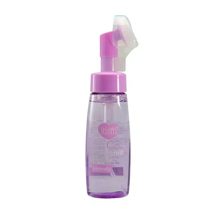 Espuma limpiadora facial USHAS con aroma a lavanda para limpieza profunda y cuidado de la piel