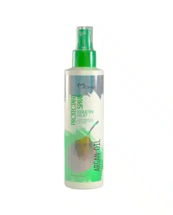 spray protector térmico con queratina y aceite de argán para todo tipo de cabello