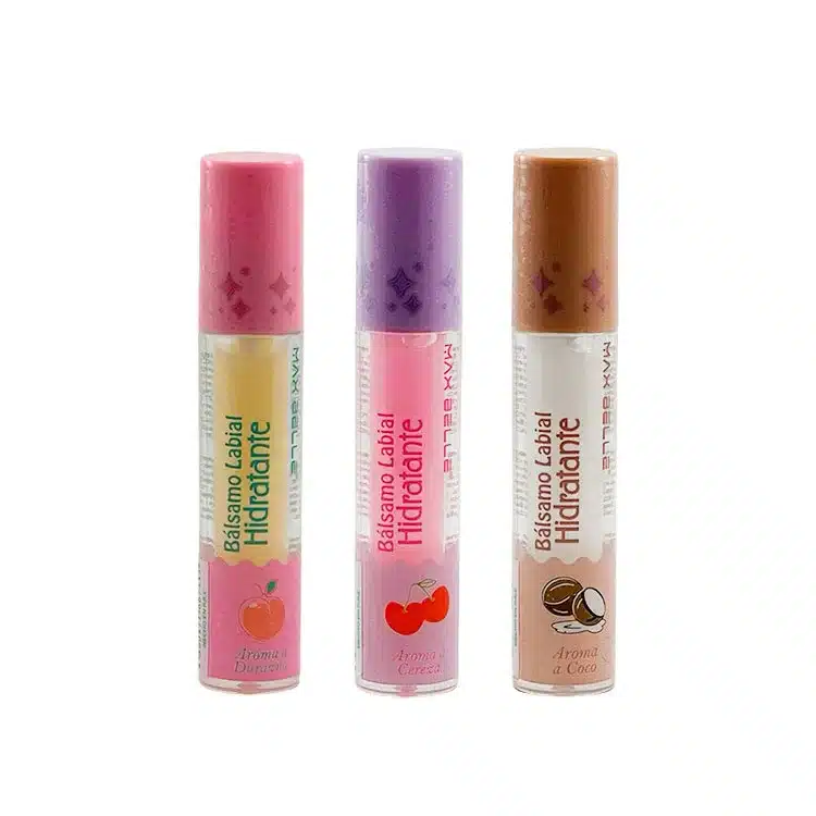 Bálsamo Labial Hidratante Max Belle - Hidratación Frutal