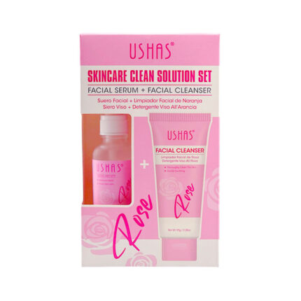 Set Facial Serum y Limpiador de Rosas
