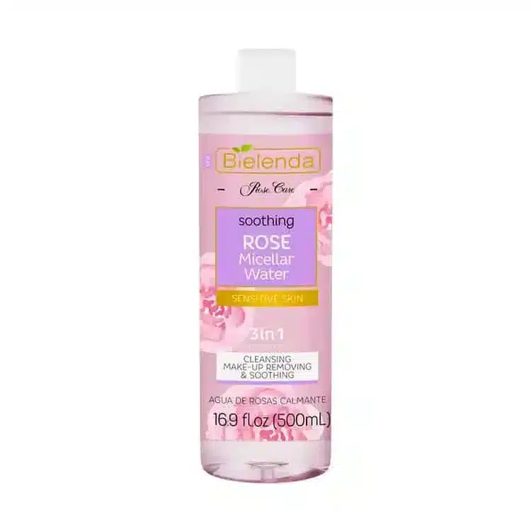 agua-micelar-rose-care-bielenda-01-1.webp Agua Micelar Rose Care 3 en 1 - Piel Sensible - Imagen 1