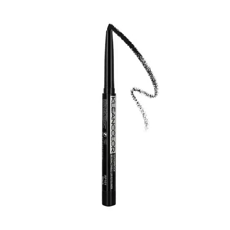 delineador-retractil-waterproof-negro-kleancolor-01-1.webp Delineador Retráctil Waterproof - Tono Negro Kleancolor - Imagen 1
