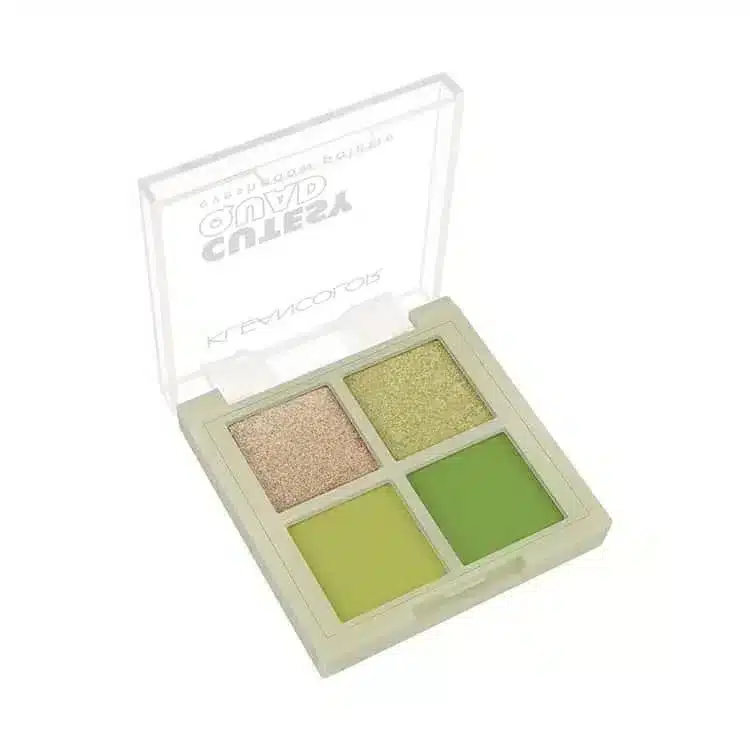 paleta-sombras-cutesy-quad-frosted-sage-kleancolor-01-1.webp Paleta de Sombras Cutesy Quad - Tono Frosted Sage Kleancolor - Imagen 1