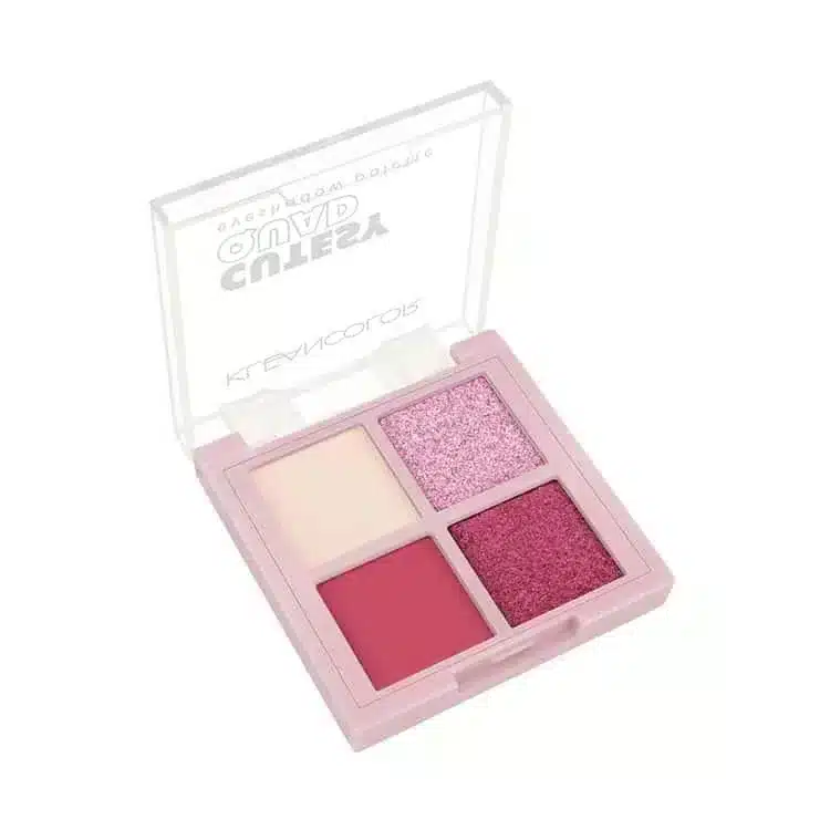 paleta-sombras-cutesy-quad-striking-meadow-kleancolor-01-1.webp Paleta de Sombras Cutesy Quad - Tono Striking Meadow Kleancolor - Imagen 1