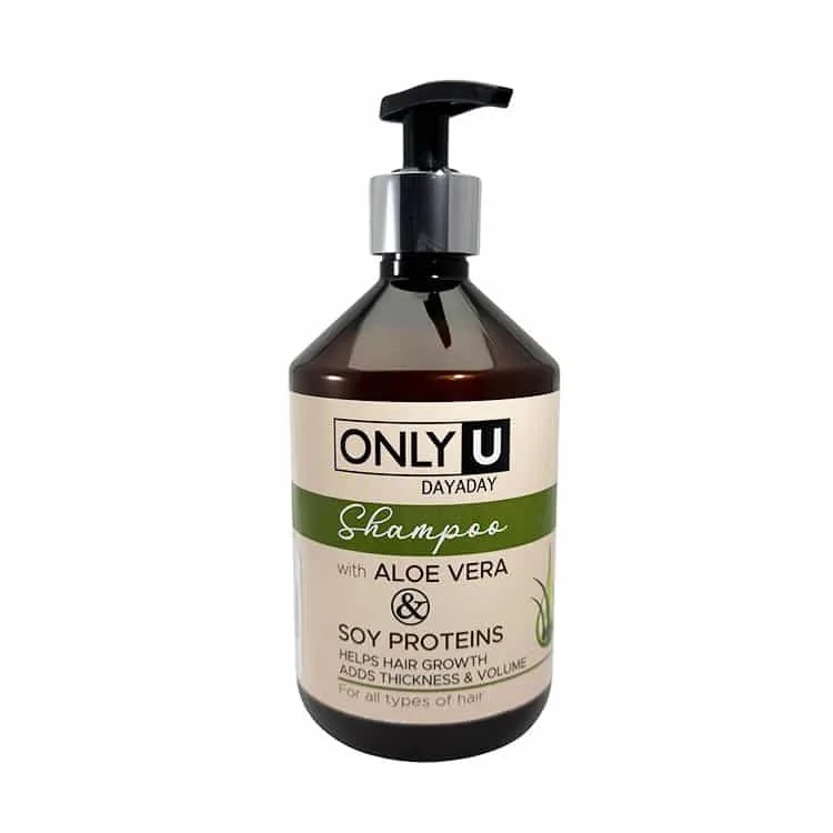 shampoo-aloe-vera-proteina-soya-onlyu-01.webp Shampoo con Aloe Vera y Proteína de Soya - Imagen 1